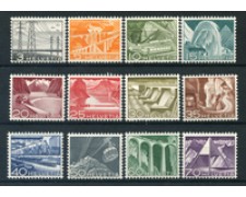 1949 - LOTTO/23849 - SVIZZERA - TECNICA E PAESAGGI 12v. - LING.