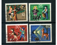 1972 - LOTTO/24133U - BERLINO - PROTEZIONE ANIMALI 4v. - NUOVI