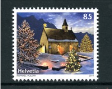 2011 - LOTTO/24555 - SVIZZERA - 85c. NATALE - NUOVO