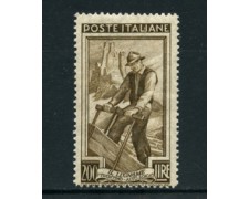 1950 - LOTTO/24681 - REPUBBLICA - 200 Lire ITALIA AL LAVORO - NUOVO