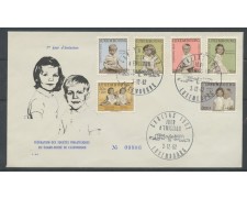 1962 LUSSEMBURGO - CARITAS PRO INFANZIA 6v. BUSTA FDC - LOTTO/25075 1962 LUSSEMBURGO - CARITAS PRO INFANZIA 6v. BUSTA FDC - LOTTO/25075