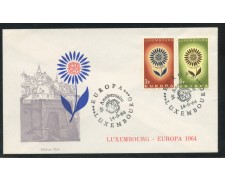 1964 - LUSSEMBURGO - EUROPA 2v. BUSTA FDC - LOTTO/25111 1964 - LUSSEMBURGO - EUROPA 2v. BUSTA FDC - LOTTO/25111