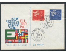 1961 - LUSSEMBURGO - EUROPA BUSTA FDC - LOTTO/25113 1961 - LUSSEMBURGO - EUROPA BUSTA FDC - LOTTO/25113