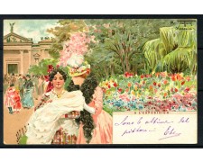 1900 - ITALIA - LOTTO/25178 - VENEZIA CARTOLINA A COLORI A L'ESPOSIZION - VIAGGIATA - 1900 - ITALIA - LOTTO/25178 - VENEZIA CARTOLINA A COLORI A L'ESPOSIZION - VIAGGIATA -