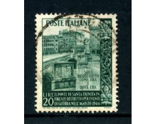 1949 - REPUBBLICA - PONTE SANTA TRINITA' - USATO - LOTTO/25257