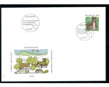 1990 - SVIZZERA - ANIMALI GATTI SERIE ORDINARIA - BUSTA FDC - LOTTO/25315