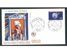1973 - FRANCIA - GRANDE ORIENTE - BUSTA FDC - LOTTO/25750