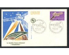 1976 - FRANCIA - SATELLITE SYMPHONIE - BUSTA FDC - LOTTO/25851