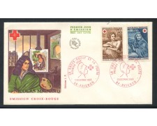 1969 - FRANCIA - PRO CROCE ROSSA  - BUSTA FDC - LOTTO/25895