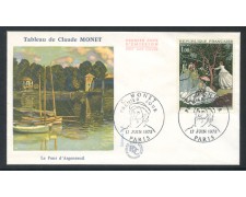 1972 - FRANCIA - DIPINTO DI C.MONET - BUSTA FDC - LOTTO/25901
