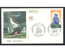 1972 - FRANCIA - VELIERO COTE D'EMERAUDE - BUSTA FDC - LOTTO/25906