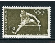 1972 - FRANCIA - OLIMPIADI DI MONACO - NUOVO - LOTTO/26041