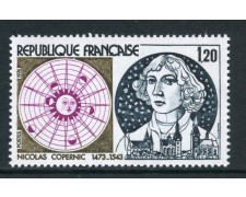 1974 - FRANCIA - NICOLO' COPERNICO - NUOVO - LOTTO/26102