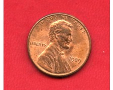 1989 - STATI UNITI - 1 CENT. LINCOLN - LOTTO/M26234