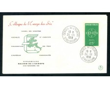 1959 - FRANCIA - COLLOQUIO EUROPA - BUSTA - LOTTO/26269