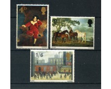 1967 - GRAN BRETAGNA - QUADRI DI PITTORI INGLESI 3v. - NUOVI - LOTTO/26312