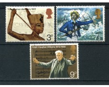 1972 - GRAN BRETAGNA - ANNIVERSARI DIVERSI 3v. - NUOVI - LOTTO/26328