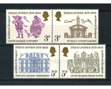 1973 - GRAN BRETAGNA - INIGO JONES 4v. - NUOVI - LOTTO/26337