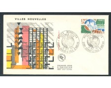 1975 - FRANCIA - PIANO CITTA' NUOVE - BUSTA FDC - LOTTO/26491
