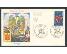 1975 - FRANCIA - REGIONI AUVERGNE - BUSTA FDC - LOTTO/23493