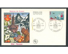 1976 - FRANCIA - MIDI PYRENEES - BUSTA FDC - LOTTO/26499