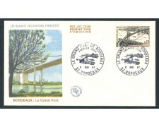 1967 - FRANCIA - GRAND PONT DI BORDEAUX - BUSTA FDC - LOTTO/26514