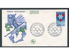 1967 - FRANCIA - GIOCHI DI GRENOBLE - BUSTA FDC - LOTTO/26516