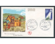 1971 - FRACIA - AIUTO FAMILIARE RURALE - BUSTA FDC - LOTTO/26543