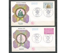 1971 - FRANCIA - EUROPA - 2 BUSTE FDC - LOTTO/26546