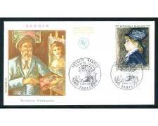 1968 - FRANCIA  - DIPINTO DI RENOIR - BUSTA FDC - LOTTO/26587