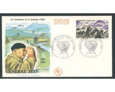1969 - FRANCIA - BATTAGLIA DEL GARIGLIANO - BUSTA FDC - LOTTO/26621