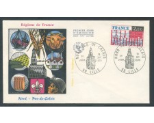 1975 - FRANCIA - NORD PAS DE CALAIS - BUSTA FDC - LOTTO/26628