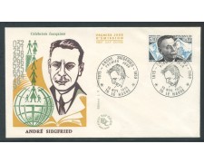 1975 - FRANCIA - ANDRE SIEGFRID - BUSTA FDC - LOTTO/26633