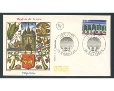 1976 - FRANCIA - REGIONI "AQUITAINE" - BUSTA FDC - LOTTO/26636