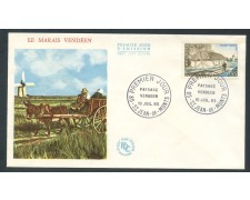 1965 - FRANCIA - PAESAGGIO DI VENDEEN - BUSTA FDC - LOTTO/26645