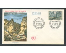 1965 - FRANCIA - MOUSTIERS SAINTE MARIE - BUSTA FDC - LOTTO/26648