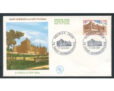 1967 - FRANCIA - SAINT GERMAIN - BUSTA FDC - LOTTO/26667