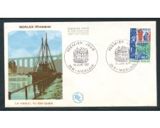 1967 - FRANCIA - VIADOTTO DI MORLAIX - BUSTA FDC - LOTTO/26677