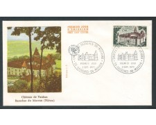 1972  -FRANCIA - CASTELLO DI BAZOCHES - BUSTA FDC - LOTTO/26680