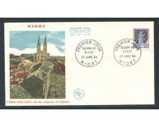 1964 - FRANCIA - STEMMA DI NIORT - BUSTA FDC - LOTTO/26691