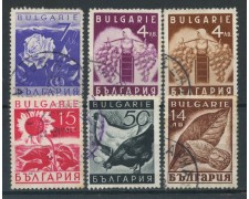 1938 - BULGARIA - PRODOTTI NAZIONALI 6v. - USATI - LOTTO/27145 1938 - BULGARIA - PRODOTTI NAZIONALI 6v. - USATI - LOTTO/27145