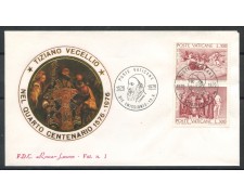 1976 - VATICANO - TIZIANO VECELLIO - BUSTA FDC ROMA - LOTTO/27590 1976 - VATICANO - TIZIANO VECELLIO - BUSTA FDC ROMA - LOTTO/27590