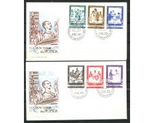 1965 - VATICANO - MARTIRI DELL'UGANDA - 2 BUSTE FDC ROMA - LOTTO/27671 1965 - VATICANO - MARTIRI DELL'UGANDA - 2 BUSTE FDC ROMA - LOTTO/27671