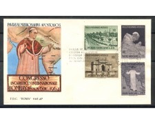 1964 - VATICANO - IL PAPA IN INDIA - BUSTA FDC ROMA - LOTTO/27672 1964 - VATICANO - IL PAPA IN INDIA - BUSTA FDC ROMA - LOTTO/27672