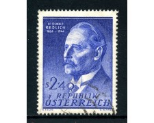 1958 - AUSTRIA - OSWALD REDLICH - USATO - LOTTO/27920