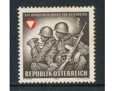 1969 - AUSTRIA - IN ONORE DELL'ESERCITO - NUOVO - LOTTO/27941 1969 - AUSTRIA - IN ONORE DELL'ESERCITO - NUOVO - LOTTO/27941