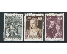 1971 - AUSTRIA - TESORI D'ARTE 3v. - NUOVI - LOTTO/27968