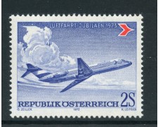 1973 - AUSTRIA - GIUBILEO DELL'AVIAZIONE - NUOVO - LOTTO/27980