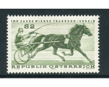 1973 - AUSTRIA - CORSE AL TROTTO - NUOVO - LOTTO/27991