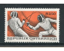 1974 - AUSTRIA - SPORT SCHERMA - NUOVO - LOTTO/28013